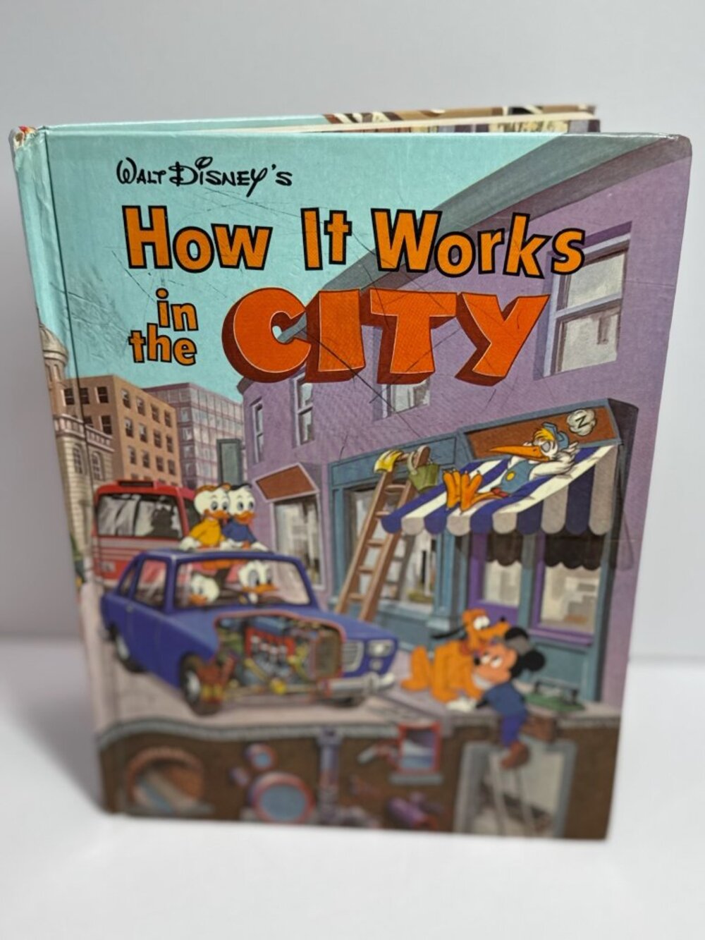 Walt Disneys How It Works In The City Hardcover Childrens Book